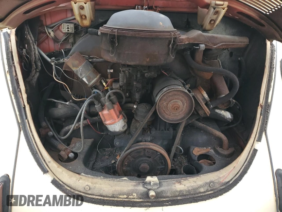 1972 Volkswagen Beetle with VIN 1122366114, listed as a Copart auction lot 88945345 with 240,018 mi miles and Clean Title. Bid and sale history available at DreamBid. Image 11.