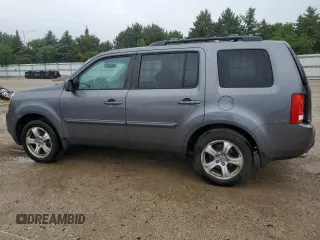 2014 Honda Pilot EX-L with VIN 5FNYF4H72EB020463, listed as a Copart auction lot 59152405 with 132,679 mi miles and Salvage title. Bid and sale history available at DreamBid. Image 2.