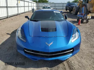 2014 Chevrolet Corvette Z51 2LT with VIN 1G1YK2D76E5131145, listed as a Copart auction lot 54591555 with 52,025 mi miles and Salvage title. Bid and sale history available at DreamBid. Image 5.