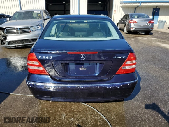 2003 Mercedes-Benz C 240 с VIN WDBRF81J63F395751, выставлен на аукционе Copart как лот 78801684 с пробегом 134 654 миль миль и Списание • Salvage title. История ставок и продаж доступна на DreamBid. Изображение 6.