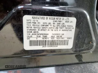 2015 Infiniti Q50 Premium with VIN JN1BV7AP6FM335248, listed as a Copart auction lot 61015275 with 117,227 mi miles and Clean title. Bid and sale history available at DreamBid. Image 12.