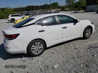 2025 Nissan Sentra S z VIN 3N1AB8BV2SY264239, wystawiony jako Copart lot #53514905 z przebiegiem 2431 mil mil oraz Szkody całkowita. Historia ofert i sprzedaży dostępna na DreamBid. Obrazek 3.