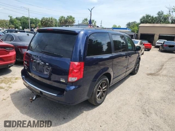 2017 Dodge Grand Caravan GT with VIN 2C4RDGEG9HR672408, listed as a Copart auction lot 54969685 with 144,631 mi miles and Clean Title. Bid and sale history available at DreamBid. Image 4.