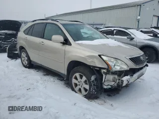 2008 Lexus RX 350 with VIN 2T2HK31UX8C060039, listed as a Copart auction lot 87805845 with 191,381 mi miles and Clean Title. Bid and sale history available at DreamBid. Image 4.