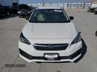 2021 Subaru Impreza with VIN 4S3GKAB69M3600925, listed as a Copart auction lot 75690434 with 46,784 mi miles and Salvage Title. Bid and sale history available at carsss.com. Image 5.