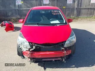 2015 Toyota Yaris L with VIN VNKKTUD38FA033446, listed as a IAAI auction lot 42014271 with 14,564 mi miles. Bid and sale history available at carsss.com. Image 13.