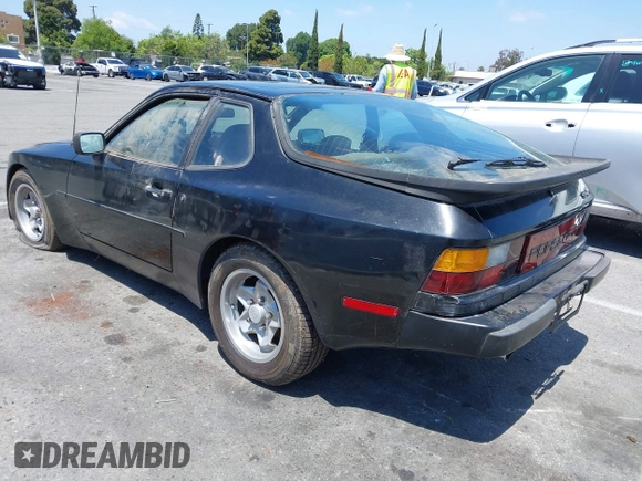 1984 Porsche 944 with VIN WP0AA0947EN459060, listed as a IAAI auction lot 42215176 with 43,863 mi miles and . Bid and sale history available at carsss.com. Image 3.
