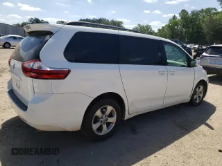 2016 Toyota Sienna LE AAS with VIN 5TDKK3DC9GS708215, listed as a Copart auction lot 52937065 with Not provided miles and Salvage title. Bid and sale history available at DreamBid. Image 3.
