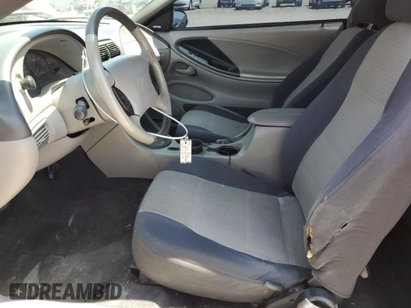 2003 Ford Mustang Standard with VIN 1FAFP40403F414208, listed as a Copart auction lot 62407315 with 132,107 mi miles and Salvage title. Bid and sale history available at DreamBid. Image 7.