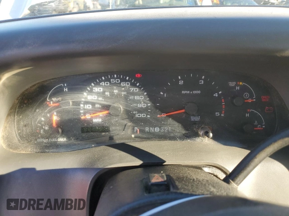 2003 Ford F-350 XL with VIN 1FTSX31P63EB62658, listed as a Copart auction lot 84054284 with 227,705 mi miles and Salvage Title. Bid and sale history available at DreamBid. Image 9.