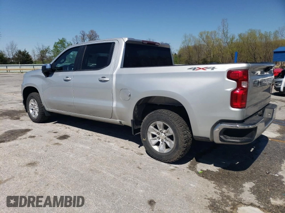 2020 Chevrolet Silverado 1500 LT with VIN 1GCUYDED4LZ226829, listed as a Copart auction lot 53317375 with 104,492 mi miles and Salvage Title. Bid and sale history available at DreamBid. Image 2.