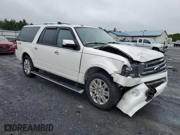 2011 Ford Expedition EL Limited with VIN 1FMJK2A51BEF10802, listed as a Copart auction lot 66600104 with 149,178 mi miles and Salvage Title. Bid and sale history available at carsss.com. Image 4.