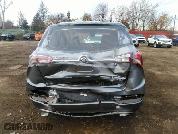 2019 Buick Envision Premium with VIN LRBFX3SX6KD008390, listed as a IAAI auction lot 40948209 with 16,545 mi miles and . Bid and sale history available at carsss.com. Image 16.