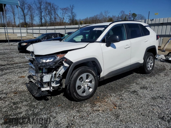 2020 Toyota RAV4 LE with VIN 2T3H1RFV1LC049099, listed as a Copart auction lot 48120255 with 39,760 mi miles and Salvage Title. Bid and sale history available at carsss.com. Image 1.