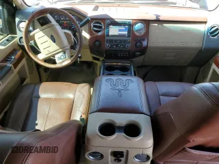 2011 Ford F-250 XL with VIN 1FT7W2BT3BEB29470, listed as a Copart auction lot 55161865 with 173,645 mi miles and Salvage title. Bid and sale history available at DreamBid. Image 8.