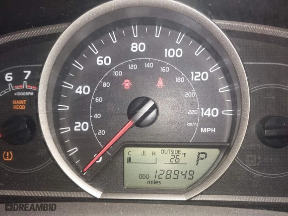2013 Toyota RAV4 XLE with VIN 2T3RFREV7DW037580, listed as a IAAI auction lot 41557270 with 128,949 mi miles. Bid and sale history available at carsss.com. Image 15.