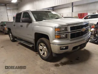 2014 Chevrolet Silverado 1500 LT with VIN 3GCUKREC4EG291351, listed as a IAAI auction lot 41732290 with 194,135 mi miles and . Bid and sale history available at DreamBid. Image 1.
