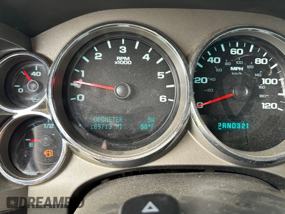 2009 GMC Sierra 1500 SLE with VIN 2GTEK290891119883, listed as a IAAI auction lot 41918190 with 189,713 mi miles. Bid and sale history available at carsss.com. Image 7.