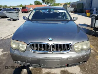 2004 BMW 7 Series 745i with VIN WBAGL63434DP72026, listed as a Copart auction lot 50003505 with 135,202 mi miles and Salvage Title. Bid and sale history available at DreamBid. Image 5.