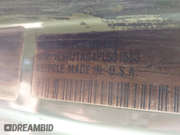 2023 Jeep Gladiator Sport S с VIN 1C6HJTAG4PL501583, выставлен на аукционе IAAI как лот 42622857 с пробегом Не указан миль и . История ставок и продаж доступна на DreamBid. Изображение 9.
