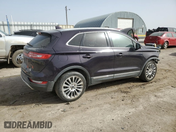 2015 Lincoln MKC with VIN 5LMTJ2AH8FUJ10346, listed as a Copart auction lot 49037035 with 108,411 mi miles and Salvage Title. Bid and sale history available at DreamBid. Image 3.