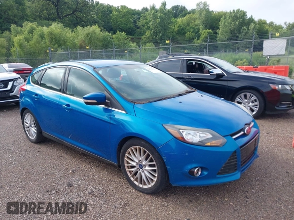 2014 Ford Focus Titanium with VIN 1FADP3N28EL119791, listed as a IAAI auction lot 42712044 with 144,338 mi miles and . Bid and sale history available at DreamBid. Image 1.