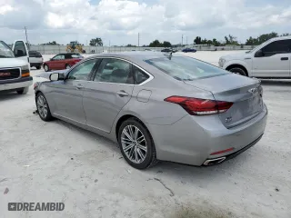 2020 Genesis G80 3.8L with VIN KMTFN4JE7LU334831, listed as a Copart auction lot 55642164 with 23,663 mi miles and Non Repairable. Bid and sale history available at carsss.com. Image 2.