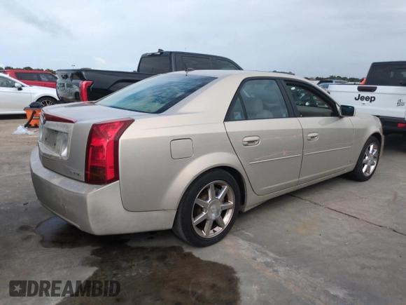 2007 Cadillac CTS with VIN 1G6DP577770173136, listed as a Copart auction lot 74588524 with 0 mi miles and Salvage Title. Bid and sale history available at carsss.com. Image 3.