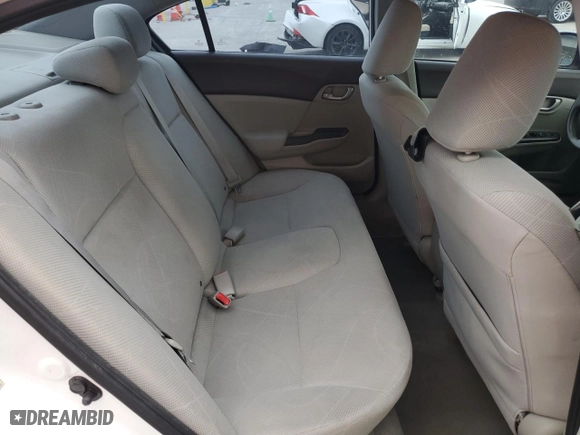 2012 Honda Civic Sdn LX with VIN 19XFB2F55CE328870, listed as a Copart auction lot 47876775 with 109,497 mi miles and Clean Title. Bid and sale history available at carsss.com. Image 10.