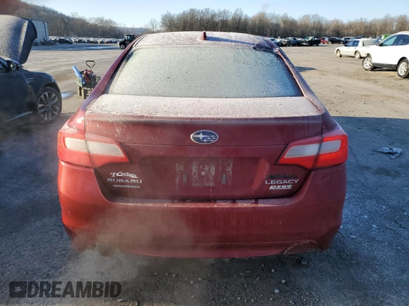2017 Subaru Legacy Sport with VIN 4S3BNAR65H3036476, listed as a Copart auction lot 46607953 with 107,289 mi miles. Bid and sale history available at carsss.com. Image 6.