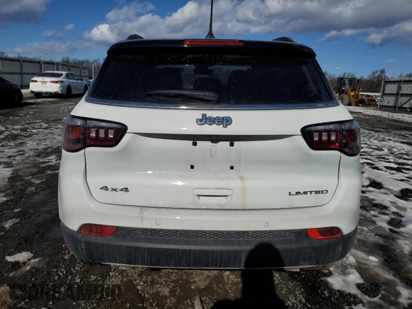2023 Jeep Compass Limited with VIN 3C4NJDCNXPT532306, listed as a Copart auction lot 42181345 with 22,291 mi miles and Salvage Title. Bid and sale history available at carsss.com. Image 6.