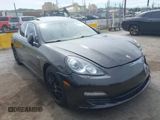 2010 Porsche Panamera S with VIN WP0AB2A79AL060459, listed as a IAAI auction lot 41857570 with 97,106 mi miles and . Bid and sale history available at DreamBid. Image 1.