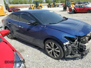 2017 Nissan Maxima SV with VIN 1N4AA6APXHC453803, listed as a Copart auction lot 52447455 with 132,270 mi miles and Salvage title. Bid and sale history available at DreamBid. Image 4.