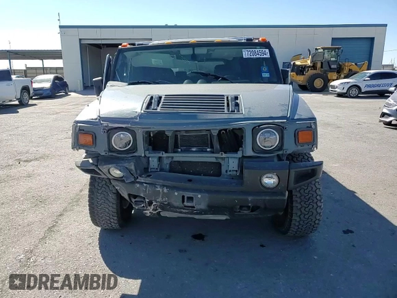 2006 Hummer H2 with VIN 5GRGN23U36H103240, listed as a Copart auction lot 72084594 with 130,814 mi miles and Salvage Title. Bid and sale history available at carsss.com. Image 12.