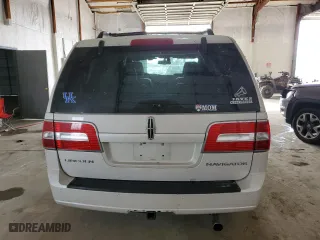2009 Lincoln Navigator with VIN 5LMFU28549LJ00455, listed as a Copart auction lot 41838355 with 0 mi miles and Salvage Title. Bid and sale history available at carsss.com. Image 6.