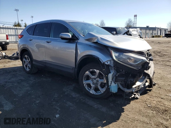 2018 Honda CR-V EX-L with VIN 2HKRW2H84JH654628, listed as a Copart auction lot 48204725 with 106,573 mi miles and Salvage Title. Bid and sale history available at carsss.com. Image 4.