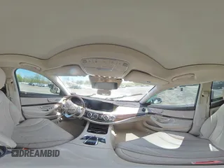2019 Mercedes-Benz S 450 with VIN WDDUG6EB6KA461541, listed as a Copart auction lot 55125255 with 64,082 mi miles and Salvage title. Bid and sale history available at DreamBid. Image 14.