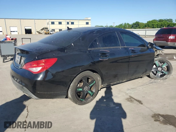 2019 Mercedes-Benz CLA 250 with VIN WDDSJ4EB5KN738752, listed as a Copart auction lot 53872835 with 97,797 mi miles and Salvage Title. Bid and sale history available at DreamBid. Image 3.