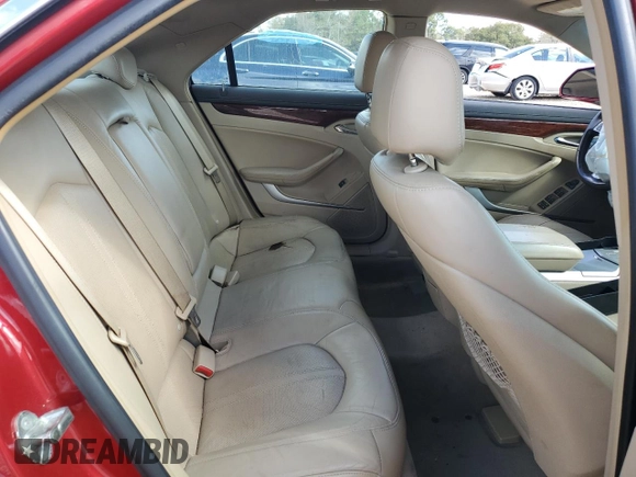 2010 Cadillac CTS Luxury with VIN 1G6DE5EG6A0130701, listed as a Copart auction lot 49847435 with Not Provided miles and Salvage Title. Bid and sale history available at carsss.com. Image 10.