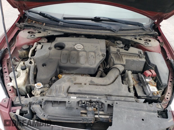 2012 Nissan Altima 2.5 S with VIN 1N4AL2AP6CC205544, listed as a Copart auction lot 52814575 with 142,634 mi miles and Salvage Title. Bid and sale history available at carsss.com. Image 11.