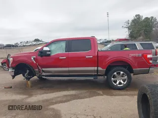 2021 Ford F-150 XL with VIN 1FTFW1E86MKD88763, listed as a IAAI auction lot 41742760 with 54,504 mi miles. Bid and sale history available at carsss.com. Image 15.