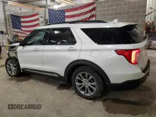 2021 Ford Explorer XLT with VIN 1FMSK8DH1MGC41740, listed as a Copart auction lot 51589425 with 31,461 mi miles and Salvage Title. Bid and sale history available at carsss.com. Image 2.