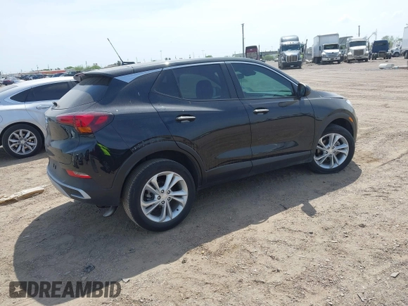 2023 Buick Encore GX Preferred with VIN KL4MMBS28PB153816, listed as a IAAI auction lot 41868337 with 19,605 mi miles and . Bid and sale history available at DreamBid. Image 4.