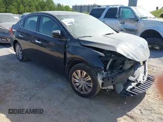 2017 Nissan Sentra S with VIN 3N1AB7AP6HY206348, listed as a IAAI auction lot 41693898 with 105,673 mi miles. Bid and sale history available at carsss.com. Image 1.