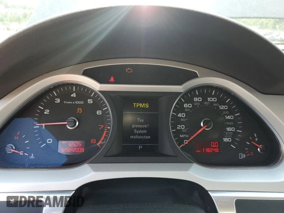 2010 Audi A6 with VIN WAU4GAFB9AN050215, listed as a Copart auction lot 61205045 with 118,248 mi miles and Clean title. Bid and sale history available at DreamBid. Image 9.