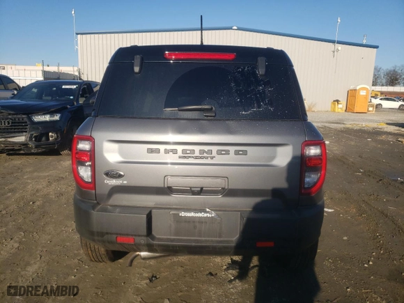 2024 Ford Bronco Sport Big Bend with VIN 3FMCR9B64RRE51224, listed as a Copart auction lot 43459195 with 0 mi miles and Non Repairable. Bid and sale history available at carsss.com. Image 6.