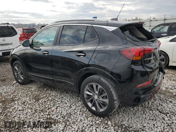 2023 Buick Encore GX Select with VIN KL4MMDSL5PB063737, listed as a Copart auction lot 77082114 with 7,572 mi miles and Salvage title. Bid and sale history available at DreamBid. Image 2.