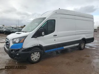 2022 Ford E-Transit Cargo with VIN 1FTBW3XK3NKA35658, listed as a Copart auction lot 44248515 with 50,410 mi miles and Clean Title. Bid and sale history available at carsss.com. Image 1.