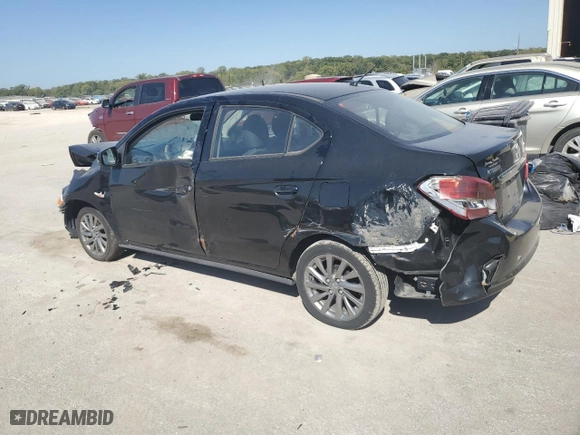 2019 Mitsubishi Mirage G4 ES with VIN ML32F3FJ2KHF10935, listed as a Copart auction lot 73038404 with 87,231 mi miles and Salvage Title. Bid and sale history available at carsss.com. Image 2.