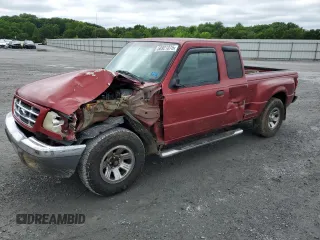 2002 Ford Ranger XL with VIN 1FTYR14U42TA57783, listed as a Copart auction lot 58921375 with 212,507 mi miles and Salvage title. Bid and sale history available at DreamBid. Image 1.